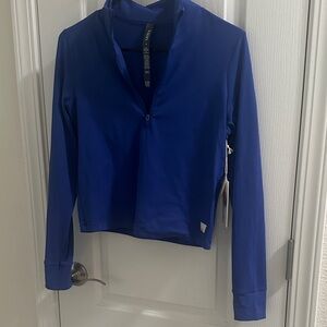 NEW Vuori Women's Quarter-Zip Pullover in Blue